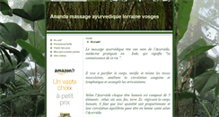Desktop Screenshot of ananda-massage.creation-website.com