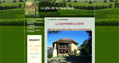 Desktop Screenshot of lataupiniere.creation-website.com
