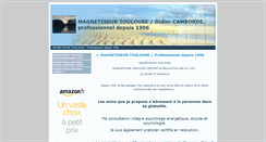 Desktop Screenshot of magnetiseurtoulouse.creation-website.com